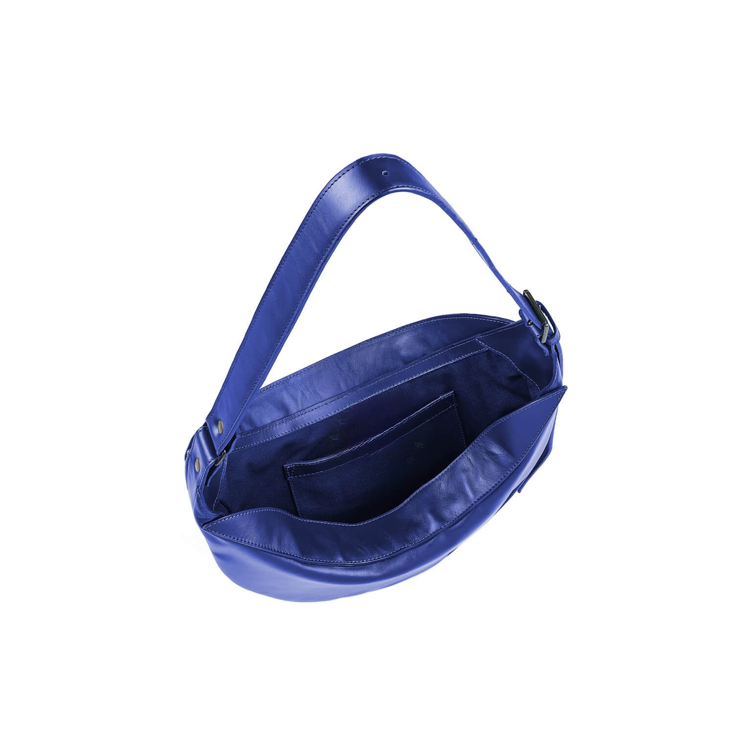 Leder Umhängetasche Blau Nuna Mini