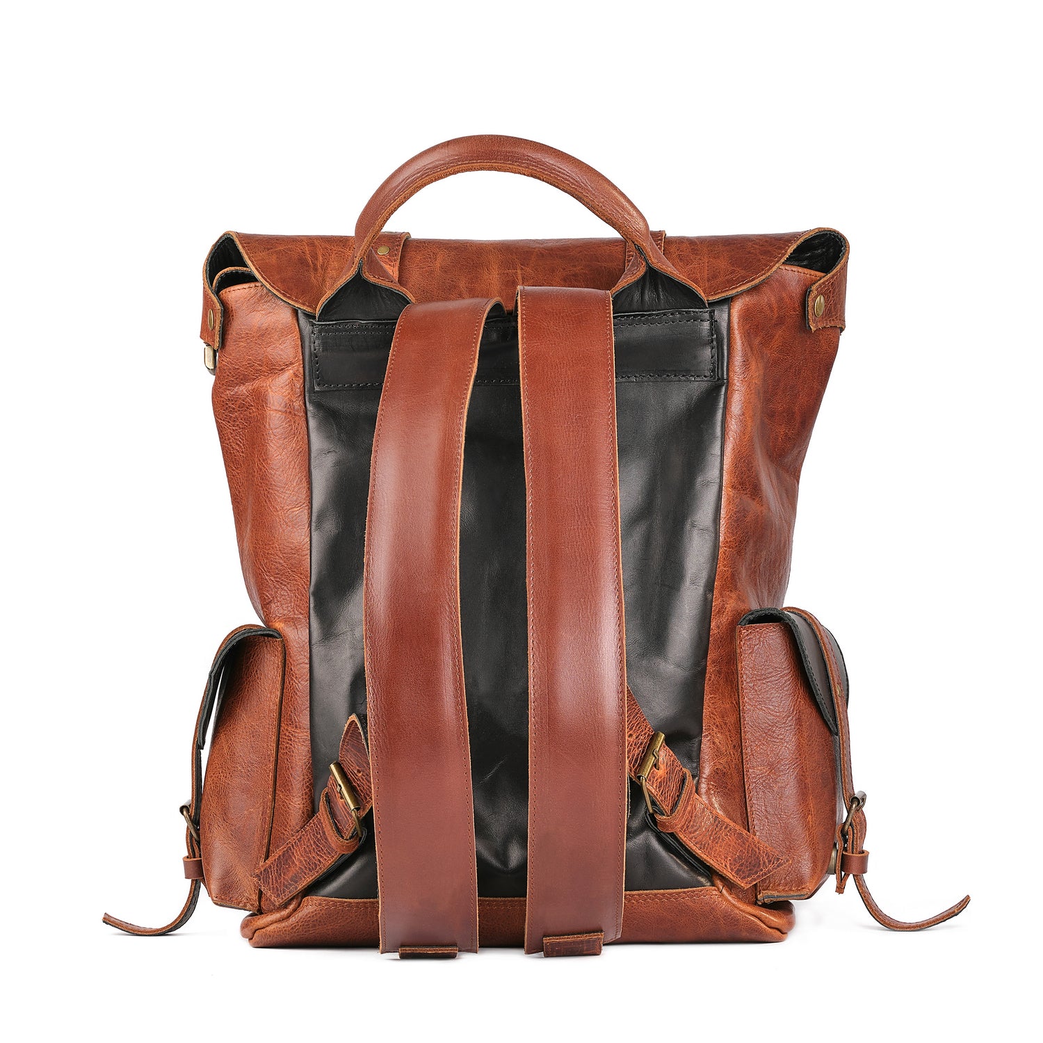 Leder Rucksack Vintage Duo-Tone II