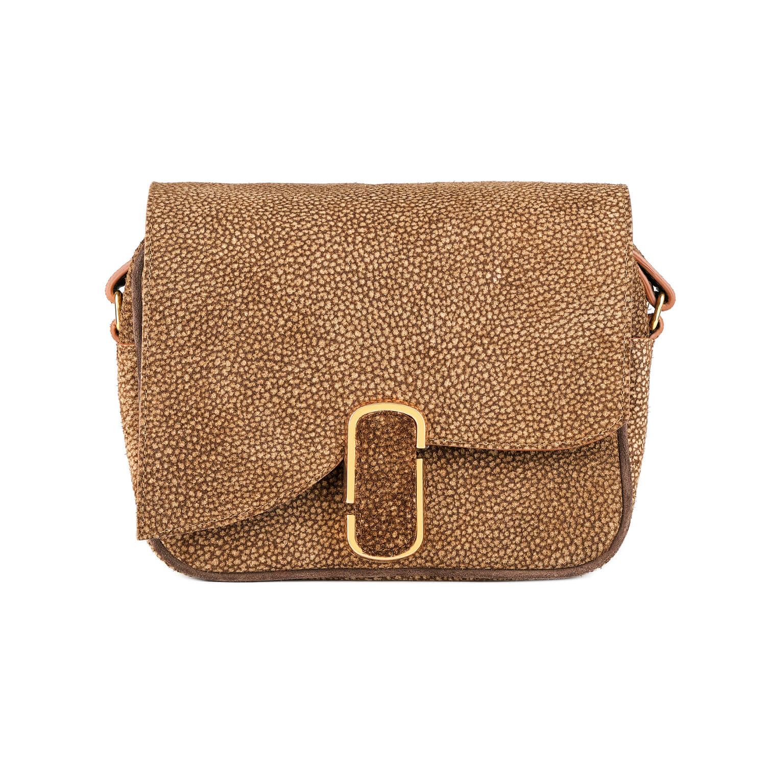 Veloursleder Schultertasche Spotts Nina Mini