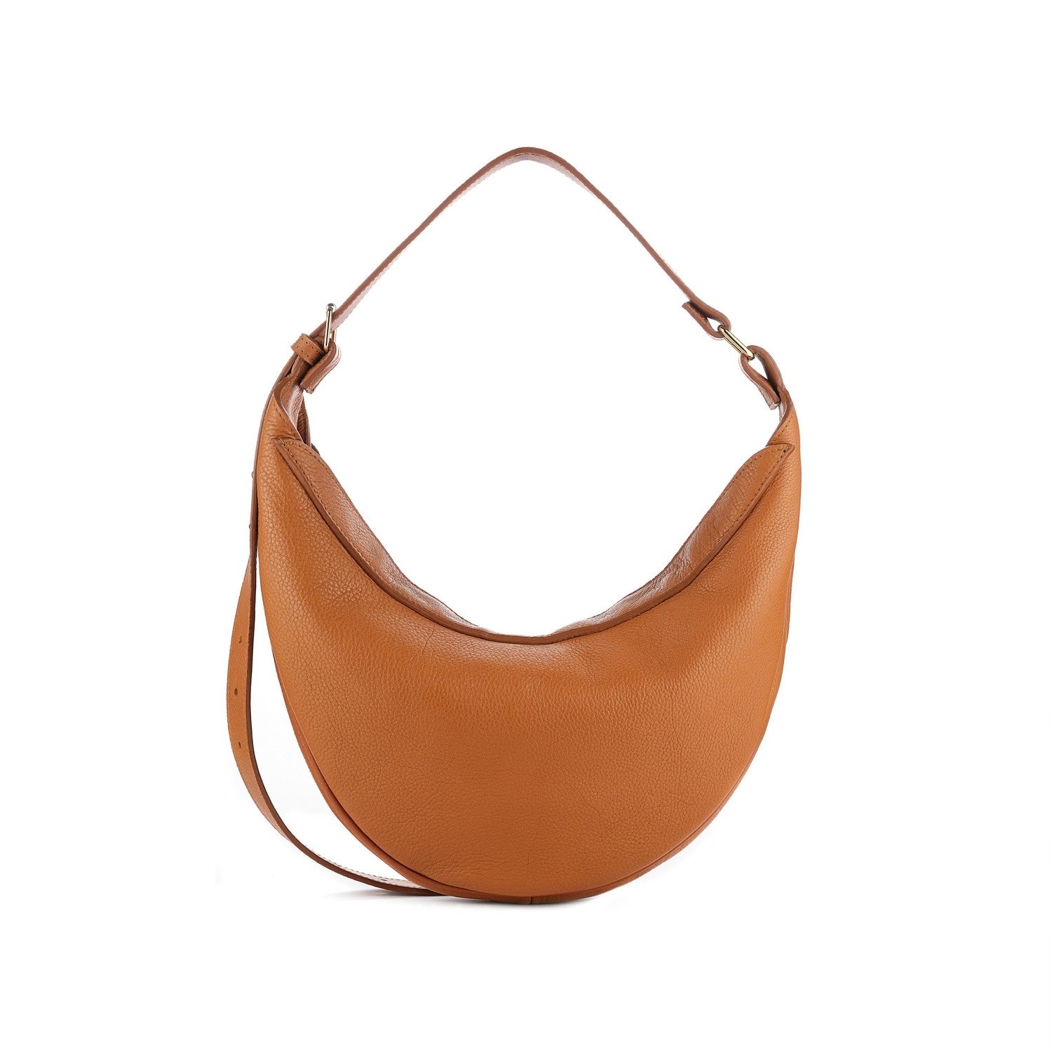 Leder Umhängetasche Braun Nuna Mini