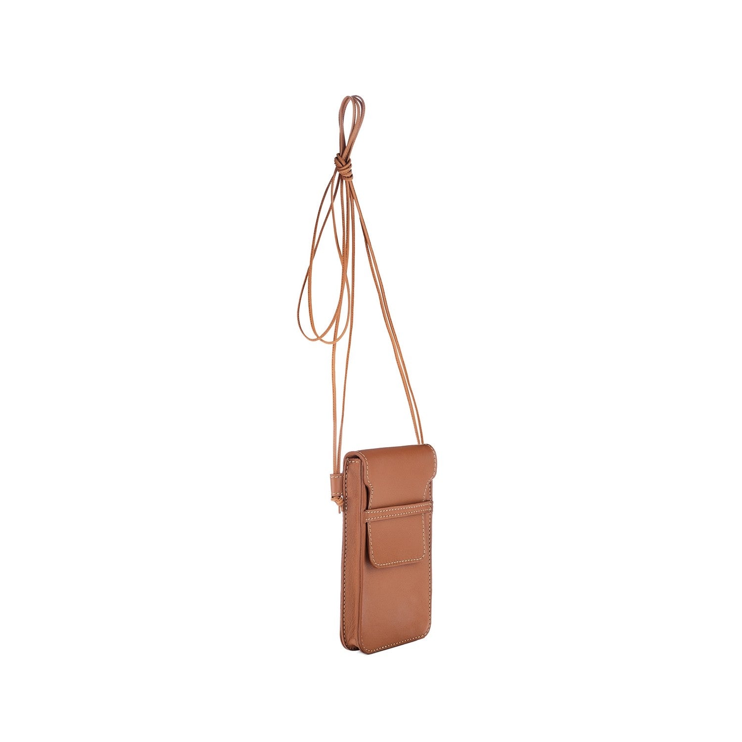 Leder Handytasche Braun Smart