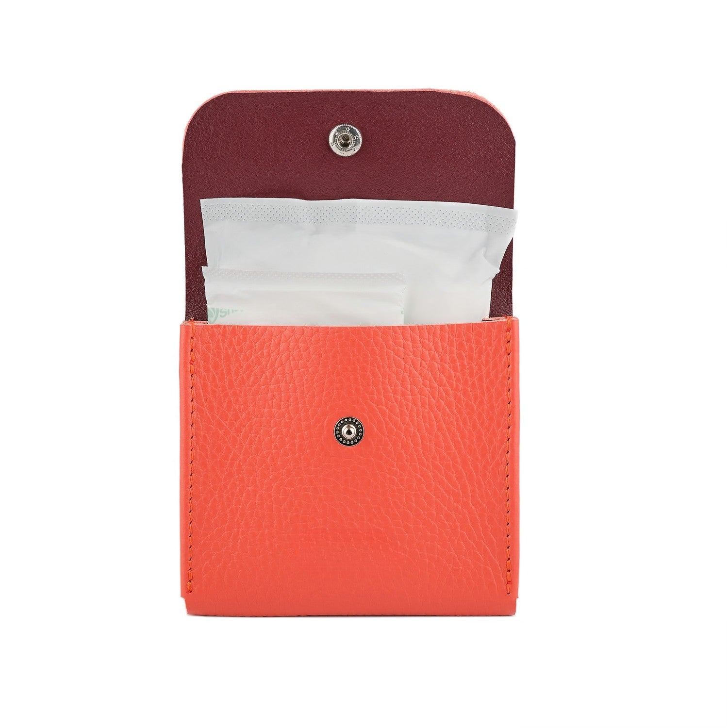Lederetui Orange Mira