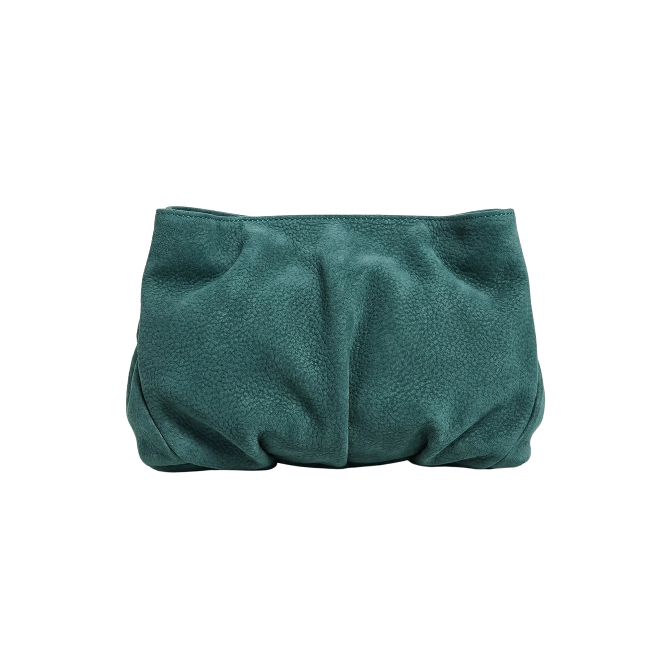 Leder Clutch Türkisgrün Inanna