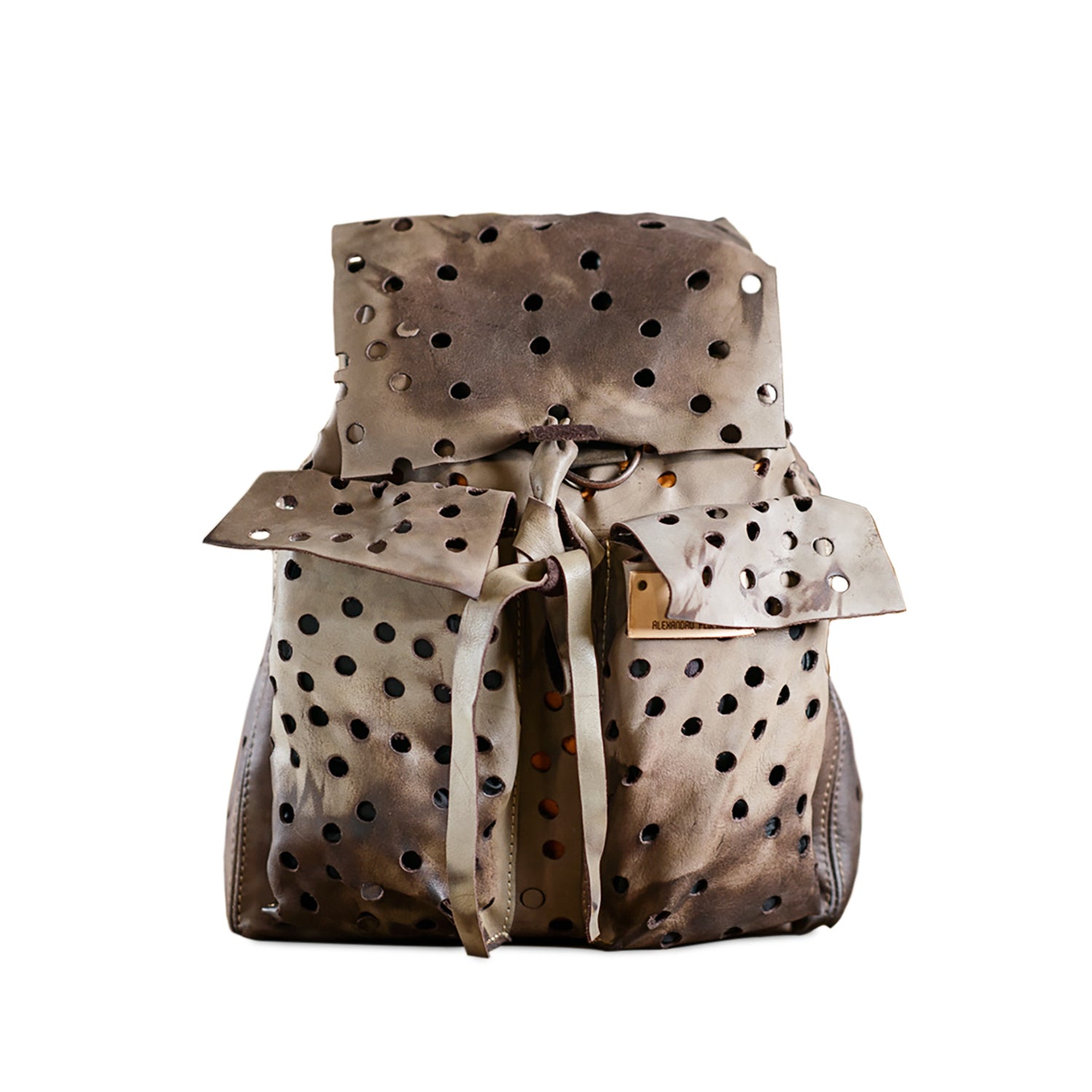 Leder Rucksack Braun Earth
